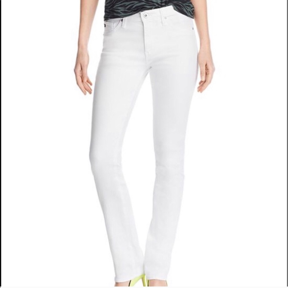 AG white jeans